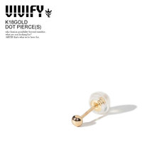 VIVIFY K18GOLD DOT PIERCE(S) VFP-243画像