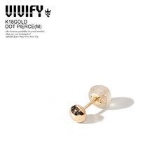 VIVIFY K18GOLD DOT PIERCE(M) VFP-244画像