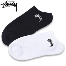 STUSSY Small Stock No Show Socks 138638画像