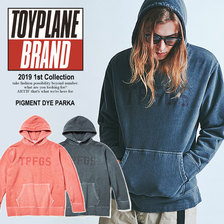 TOYPLANE PIGMENT DYE PARKA TP19-HSW01画像