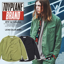 TOYPLANE L/S NO COLAR SHIRT TP19-HSH03画像