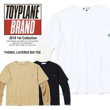 TOYPLANE THEMAL LAYERED BIG TEE TP19-HCS05画像
