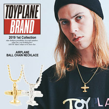 TOYPLANE AIRPLANE BALL CHAIN NECKLACE TP19-HAC09画像