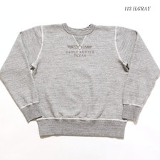 Buzz Rickson's SET-IN CREW SWEAT "CADET CENTER TEXAS" BR68218画像