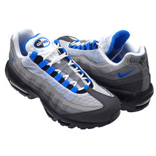 NIKE AIR MAX 95 WHITE CRYSTAL BLUE AT8696-100画像