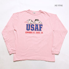 Buzz Rickson's &times; PEANUTS L/S T-SHIRT "EDWARD A.F.BACE" BR68147画像