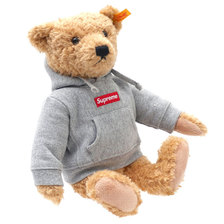 Supreme 18FW Steiff Bear HEATHER GREY画像