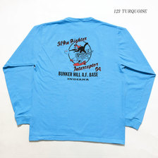 Buzz Rickson's L/S T-SHIRT "319th FIGHTER INTCP. SQ." BR68161画像