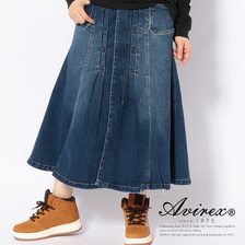 AVIREX PATCHED POCKET MERMAID SKIRT 6296048画像