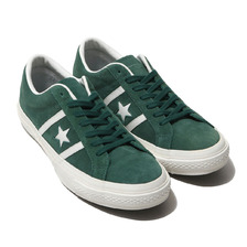 CONVERSE STAR&BARS SUEDE TEAMCOLORS GREEN 32350504画像