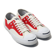 CONVERSE JACK PURCELL RLYLP RH WHITE/RED 32263570画像