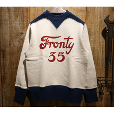 FREEWHEELERS ATHLETIC SWEAT SHIRT SWEAT SHIRT &ldquo;Fronty #35&rdquo; 1834002画像