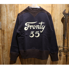 FREEWHEELERS ATHLETIC SWEAT SHIRT SWEAT SHIRT &ldquo;Fronty #35&rdquo; 1834001画像