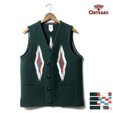 Ortega's CHIMAYO SQ VEST FOREST GREEN画像