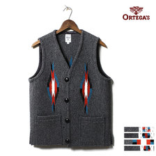 Ortega's CHIMAYO SQ VEST CHARCOAL画像