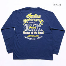 INDIAN MOTORCYCLE L/S T-SHIRT "INDIAN AD" IM68196画像