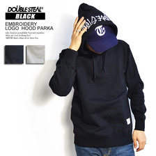 DOUBLE STEAL EMBROIDERY LOGO HOOD PARKA 985-67010画像