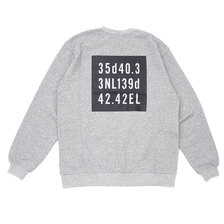 WTAPS 18AW GPS SWEATSHIRT GRAY 182ATDT CP01S画像