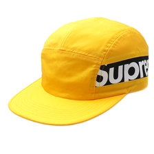 Supreme 18FW Side Panel Camp Cap GOLD画像