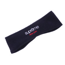 Supreme 18FW Polartec Headband NAVY画像