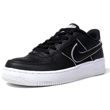 NIKE AIR FORCE 1 LV8 4 GS "Y2K" "LIMITED EDITION for NSW" BLK/WHT/SLV BQ7042-001画像