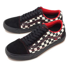 VANS BMX KEVIN PERAZA OLD SKOOL PRO BMX BLACK/CHECKERBOARD VN0A45JUVG5画像