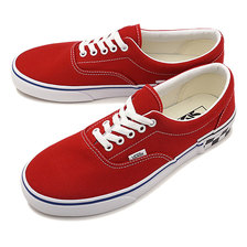 VANS CHECK BLOCK ERA TANGO RED VN0A38FRVOR画像