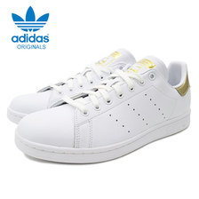 adidas Originals WOMENS STAN SMITH Running White/Gold EE8836画像