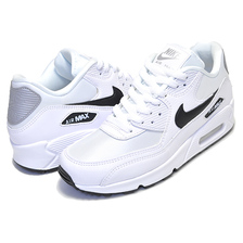NIKE WMNS AIR MAX 90 white/black-reflect silver 325213-137画像