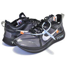 THE 10 : NIKE ZOOM FLY OFF-WHITE black/white-cone-black AJ4588-001画像