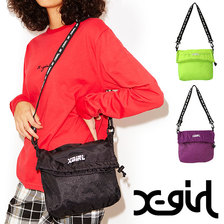 X-girl SLASH LOGO TAPE SHOULDER BAG 5184096画像
