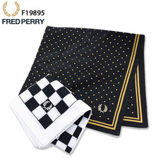 FRED PERRY Print Handkerchief F19895画像