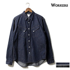 Workers Western Shirt, 8 oz denim, OW,画像
