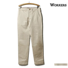 Workers Officer Trousers, Slim Type1, Pimacotton Chino,画像