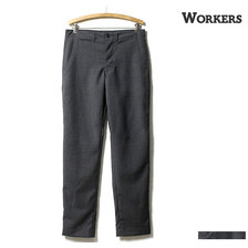 Workers Officer Trousers, Slim Type1, Wool Mohair Tropical,画像
