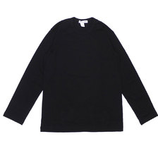 COMME des GARCONS SHIRT Plain Crew Neck LS Tee BLACK画像
