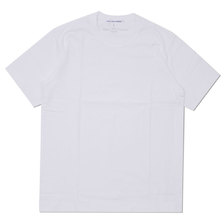 COMME des GARCONS SHIRT Plain Crew Neck Tee WHITE画像