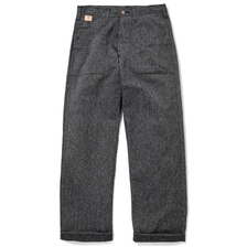 SUGAR CANE 9oz. BLACK COVERT ENGINEER PANTS SC41825画像
