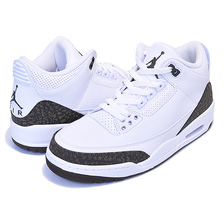NIKE AIR JORDAN 3 RETRO white/dark mocha-chrome 136064-122画像