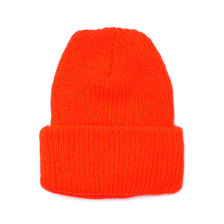BRONER VALUE KNIT CUFF BEANIE BLAZE ORANGE 61-10画像