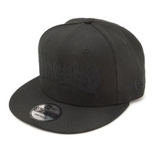 NEW ERA 9FIFTY THRASHER FIRE LOGO OUTLINE BLACK 11914497画像