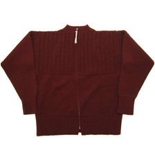 Two Moon Fastener Front Guernsey Sweater 303画像