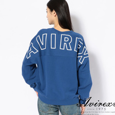 AVIREX BIG LOGO CREW NECK SWEAT 6293094画像