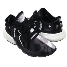 A BATHING APE &times; NEIGHBORHOOD &times; adidas NHBAPE POD 3.1 BLACK EE9431画像
