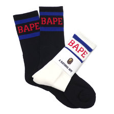 A BATHING APE 19SS BAPE SOCKS 1E70183004画像