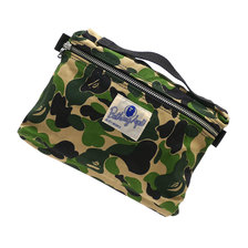 A BATHING APE 19SS ABC MUSIC POUCH GREEN 1F30182039画像