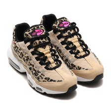 NIKE WMNS AIR MAX 95 PRM DESERT ORE/LASER FUCHSIA-BLACK-WHEAT CD0180-200画像