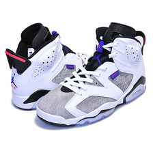 NIKE AIR JORDAN 6 RETRO LTR "FLINT" black/noir-concorde fonce CI3125-100画像
