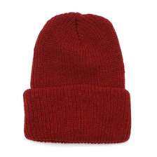 BRONER VALUE KNIT CUFF BEANIE MAROON 61-10画像