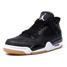 NIKE AIR JORDAN 4 RETRO SE "AIR JORDAN 4 30th ANNIVERSARY" "MICHAEL JORDAN" "LIMITED EDITION for JORDAN BRAND" BLK/WHT/GUM CI1184-001画像